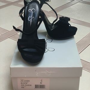 Jessica Simpson back suede.